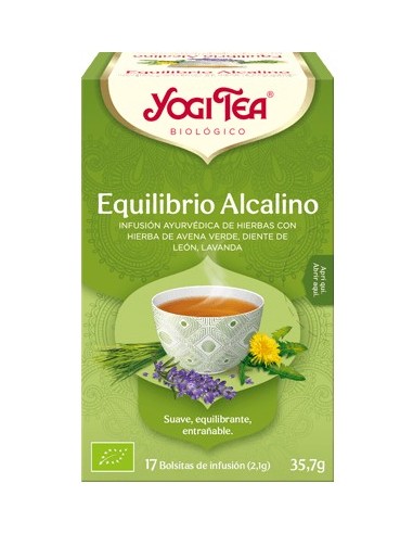 YOGI TEA EQUILIBRIO ALCALINO 17 FILTROS